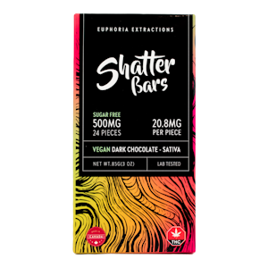 Euphoria Extracts - Vegan Dark Chocolate Sativa - 500mg - Euphoria Extracts
