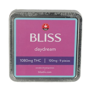 Bliss Gummies - Daydream Gummies - THC - 1080mg - Bliss