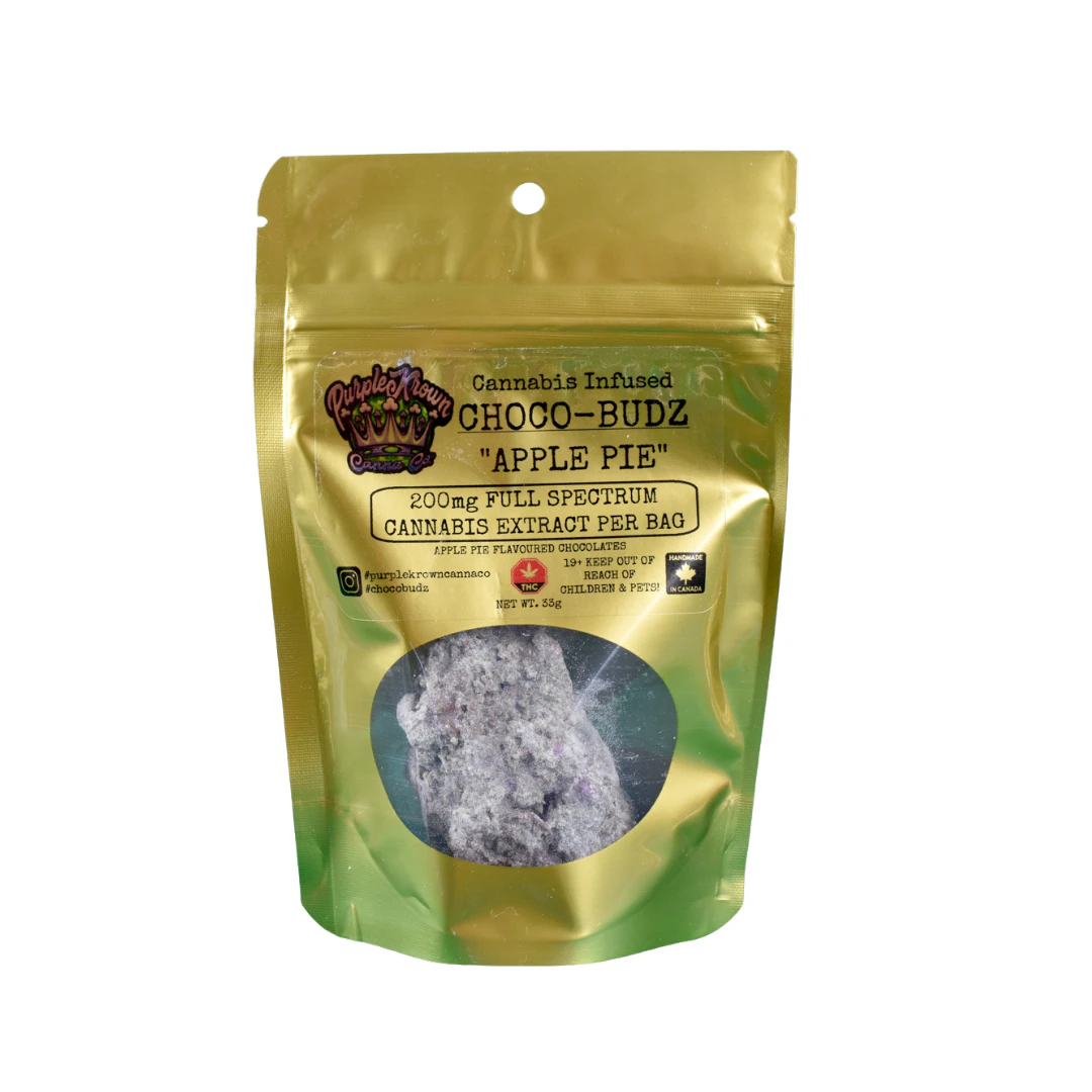 Purple Krown - Apple Pie Rice Treat - 200mg - Purple Krown Main Image