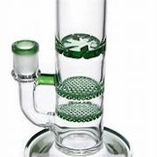 Bong - Quad Pumper Glass Rig - 18"