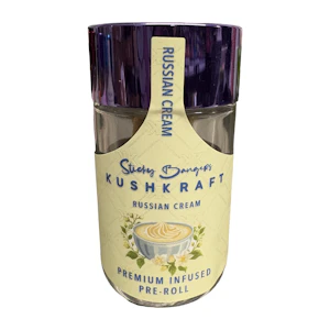 Kush Kraft - Russian Cream - 6pack - Indica - Sticky Banger - Kush Kraft