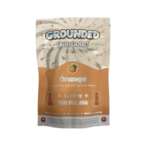 Grounded High Dose - Orange Gummies - 1000mg - Grounded High Dose