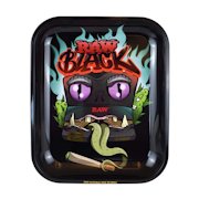 Black Monster Metal Tray - Large - RAW