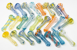 3.5" Assorted Glass Hand Pipe