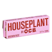 Houseplant Brown Rice 1 1/4 w/ Tips - OCB Papers