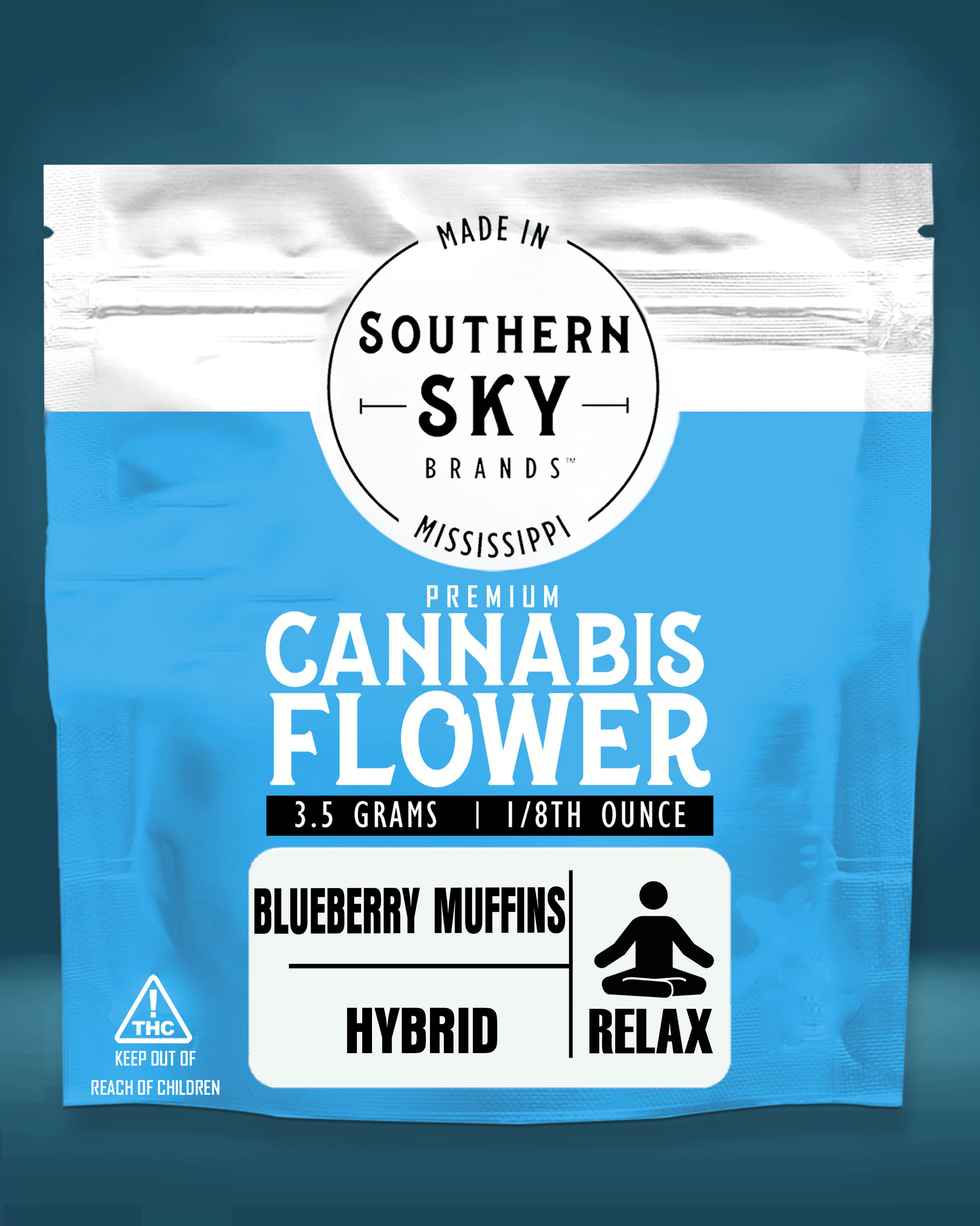 Southern Sky Brands - Blueberry Muffins - 3.5g Main Image