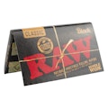 Black Single Wide (Double) - RAW Papers