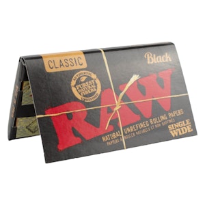 RAW - RAW   Papers - Black (double)