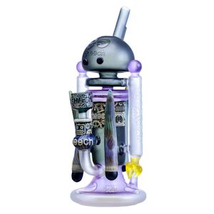 Cheech - 12" Smoke Bubble Bot Beaker Bong - Cheech