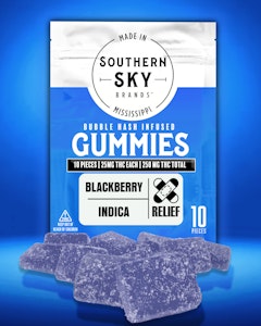 Southern Sky Brands - Blackberry Bubble Hash Gummies 250mg