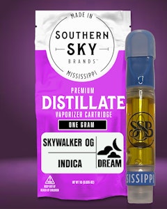 Southern Sky Brands - Skywalker OG Sleep Vape Cart - 1g