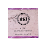 1:1 Cedar Bath Bomb - 100mg - Aki Wellness