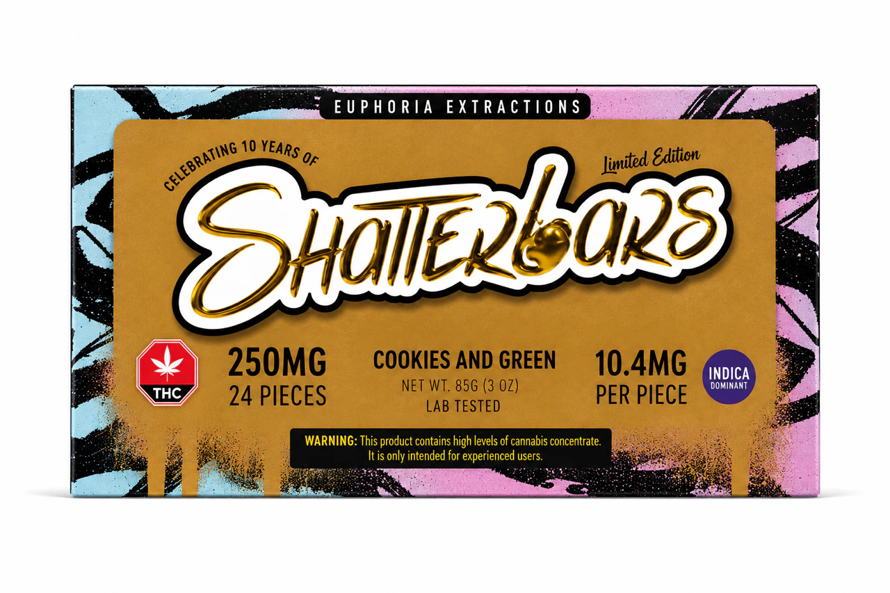Euphoria Extracts - Cookies N' Green - Indica - 250mg - Euphoria Extracts Main Image