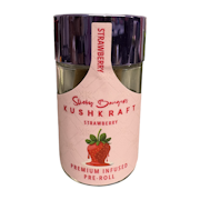 Strawberry - 6pack - Indica - Sticky Banger - Kush Kraft