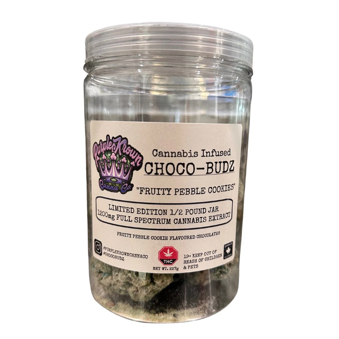 Purple Krown - Fruity Pebbles Cookies Rice Treat - 1200mg - Purple Krown Main Image