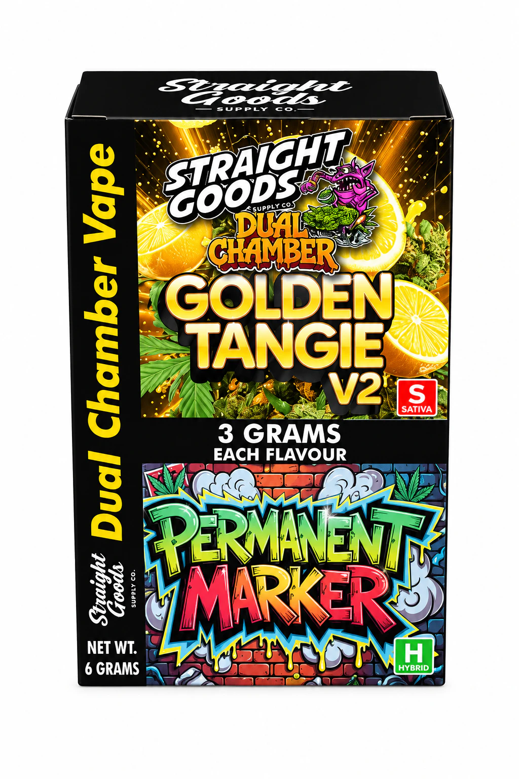 Straight Goods - Golden Tangie V2 + Permanent Marker Vape Pen - 6g - Straight Goods Main Image