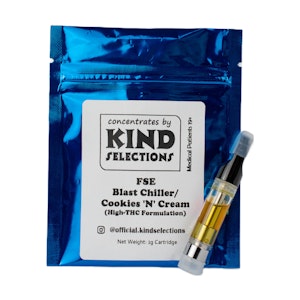 Kind Selections - Blast Chiller x Cookies N Cream Cartridge - 1g - Kind Selections