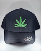 LEAF & ST CANAPA CAP - (Black)