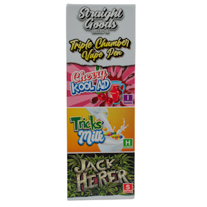 Straight Goods - Cherry Kool Aid + Jack Herer + Tricks Milk Vape Pen - 9g - Straight Goods