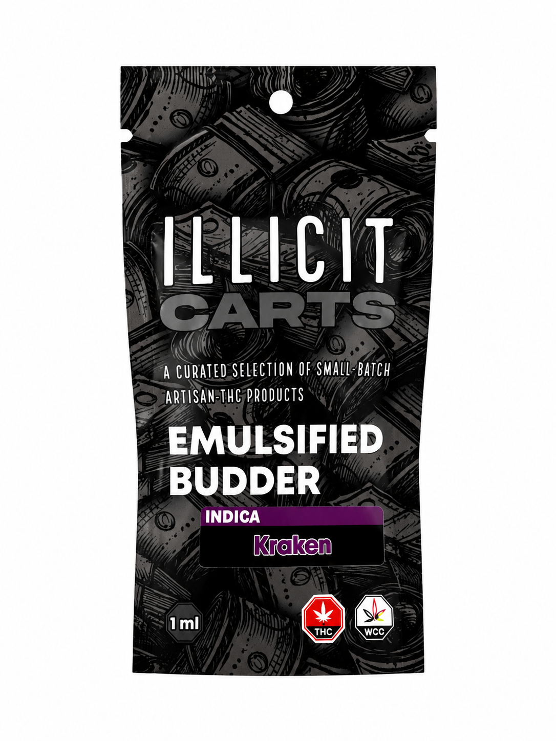 Kraken Emulsifed Budder - Indica - 1g - Illicit.