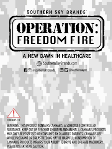 Southern Sky Brands - Operation Freedom Fire 3.5g - Black Razz