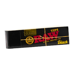 RAW - Tips - Black - RAW Papers