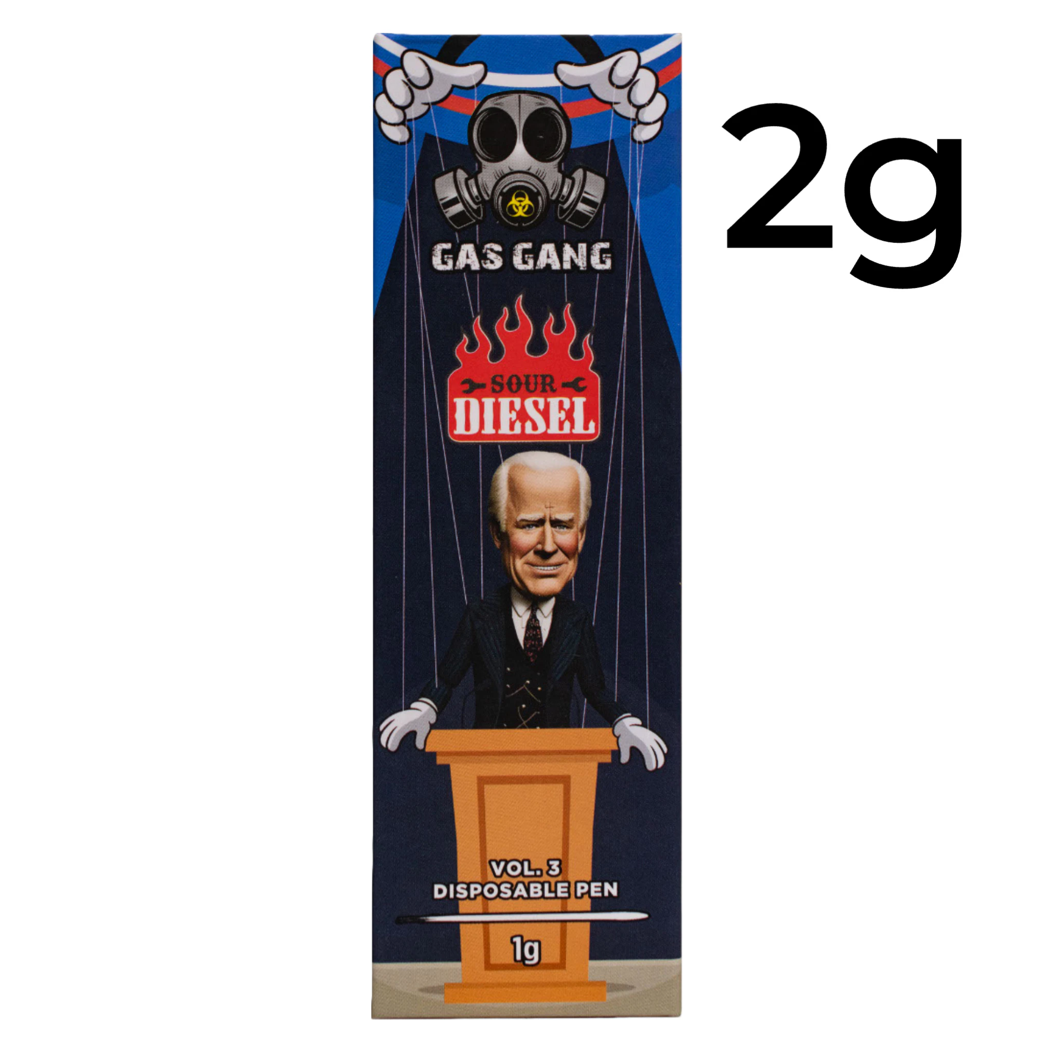 Gas Gang - Sour Diesel Vape Pen - 2g - Gas Gang Main Image