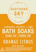Orange Citrus Bath Soak (162mg THC, 397mg CBD)