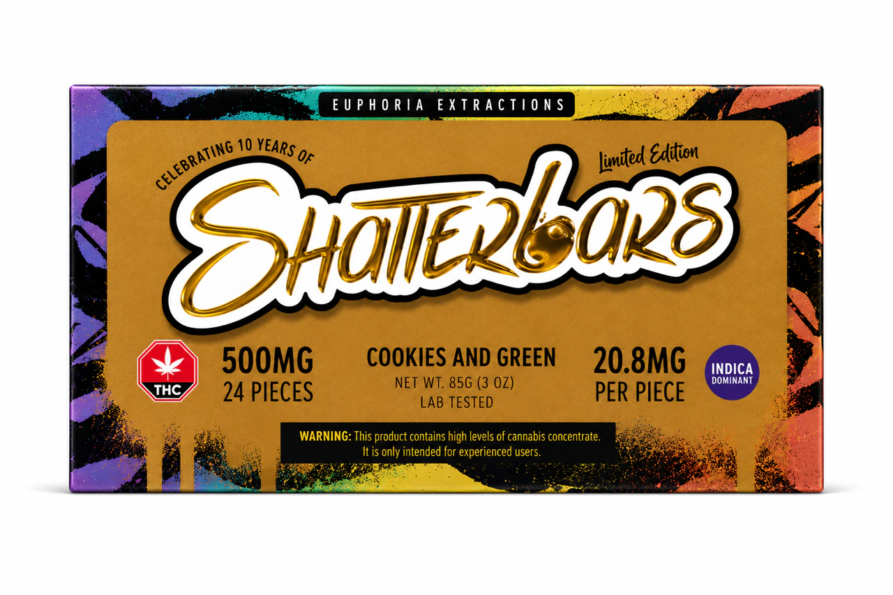 Euphoria Extracts - Cookies N' Green - Indica - 500mg - Euphoria Extracts Main Image