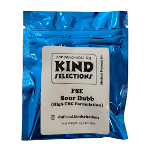 Kind Selections - Sour Dubb FSE Cartridge - 1g - Kind Selections