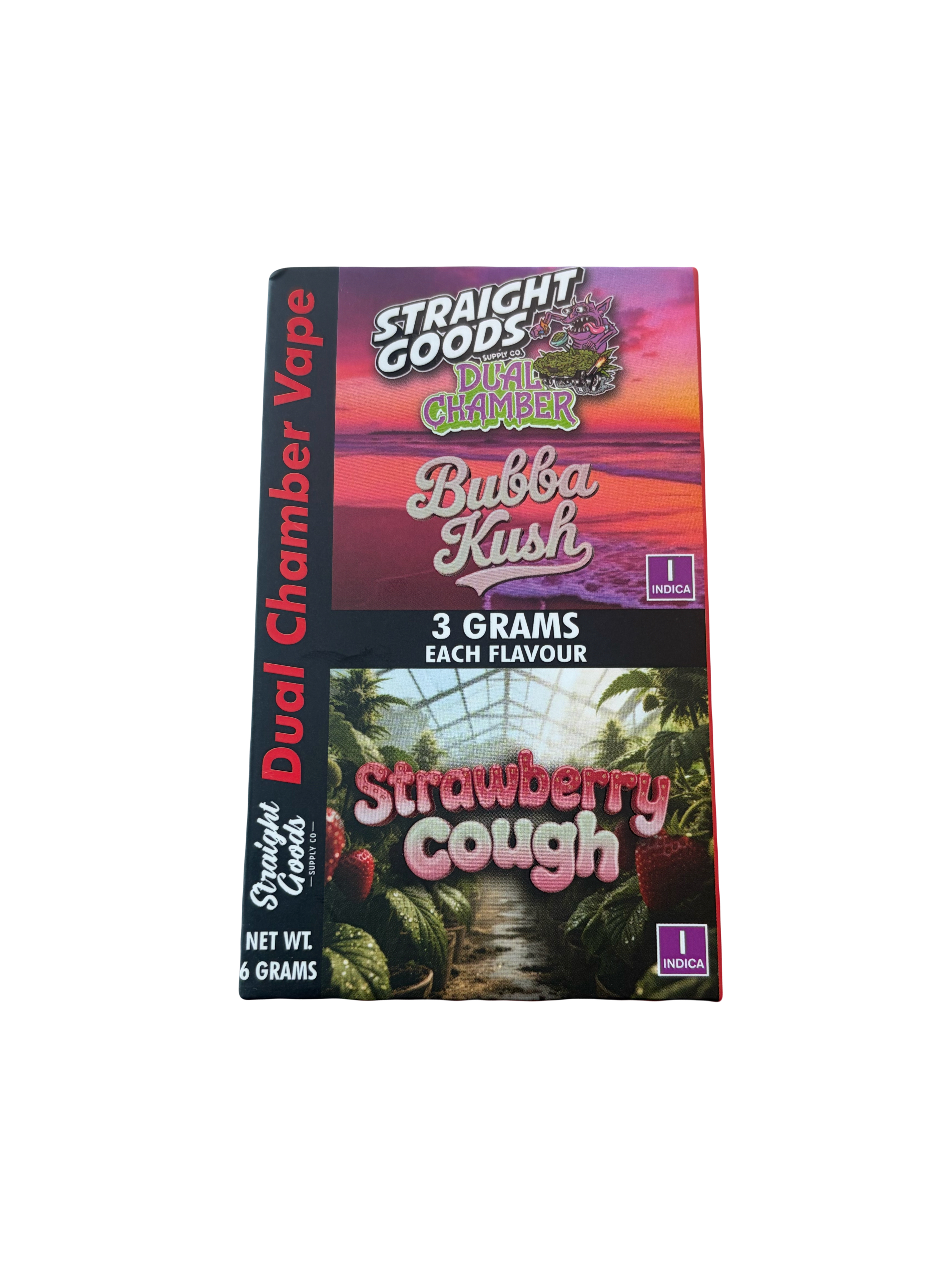 Bubba Kush + Strawberry Cough - 6g - Straight Goods