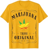 MARIJUANA ORIGINAL - (Yellow - XXL)