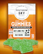 Key Lime Pie Ole Bliss Live Rosin 300mg Gummies