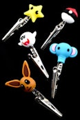 Silicone Video Game Character Alligator Clips