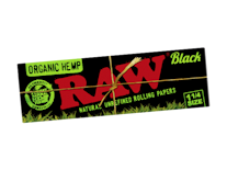 Black Organic 1¼ - RAW Papers