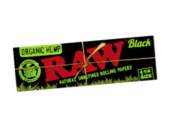 Black Organic - 1¼ - RAW Papers