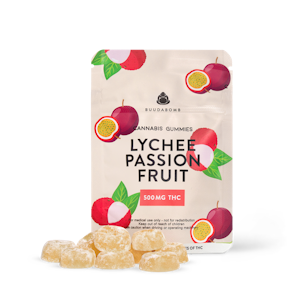 Buudabomb - Lychee Passion Fruit Gummies - 500mg - Buuda Bomb