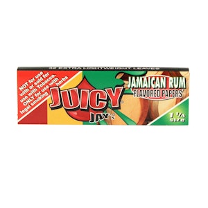 Juicy Jay's Rolling Papers - Jamaican Rum 1¼ - Juicy Jay's Papers