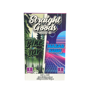 Straight Goods - Pine Tar + Mazar Kush Vape Pen - 6g -  Straight Goods