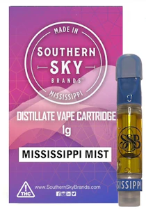 Southern Sky Brands - Mississippi Mist THC Vape - 1g