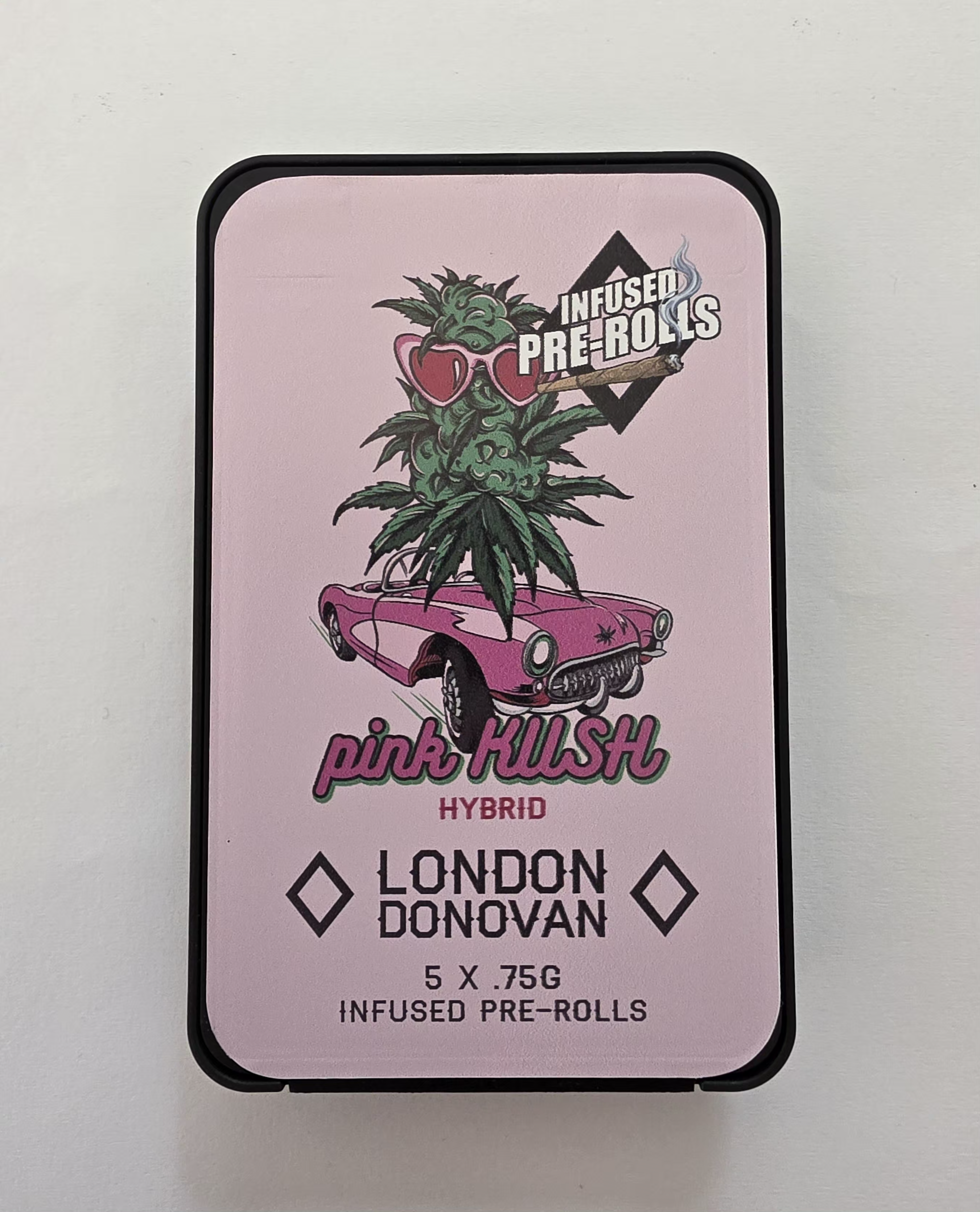 Pink Kush - Infused Preroll 5 pack - London Donovan