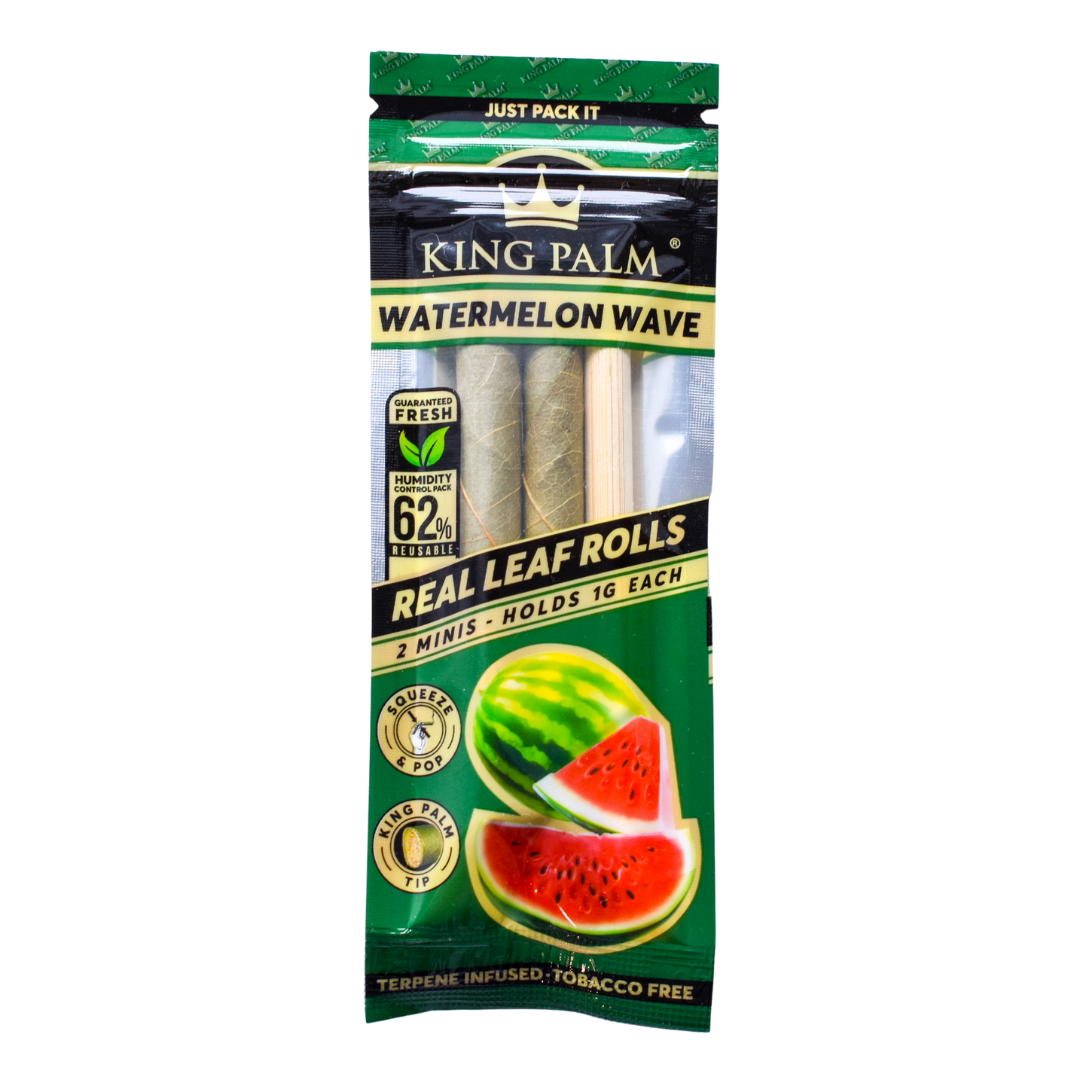 Watermelon Waves - Palm Leaf Wrap 2-Pack - King Palm