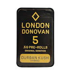 Durban Kush - Preroll 5 pack - London Donovan