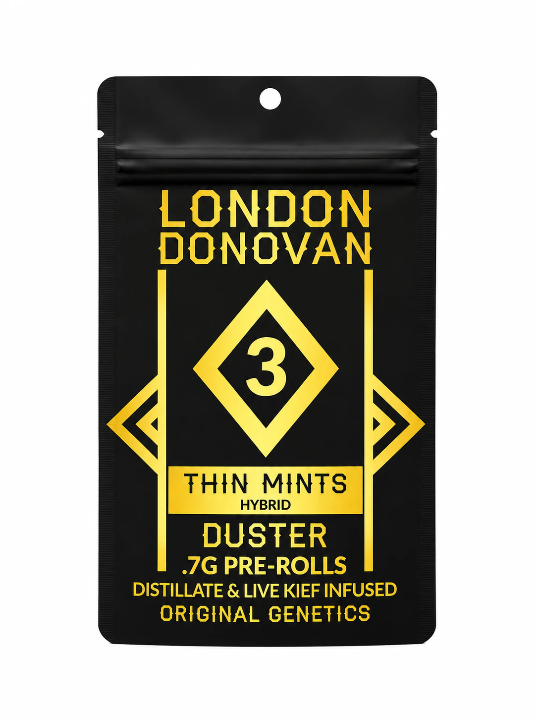 London Donovan - Thin Mints - Duster Preroll 3 Pack - London Donovan Main Image
