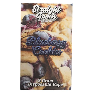 Straight Goods - Blueberry Cookies Vape Pen - 3g - Straight Goods