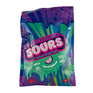 Euphoria Extracts - Sour Watermelon - Indica - 150mg - Euphoria Extracts