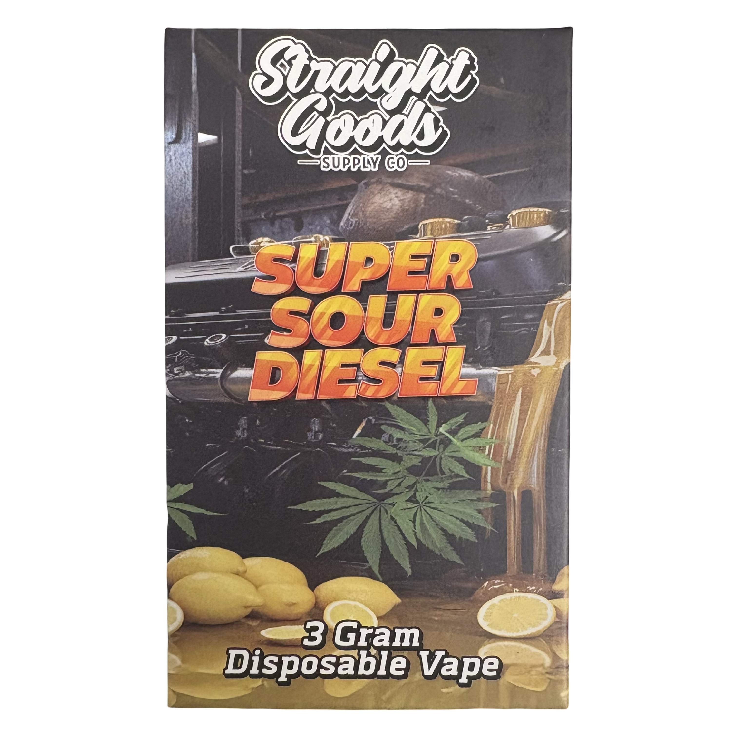 Super Sour Diesel Vape Pen - 3g - Straight Goods