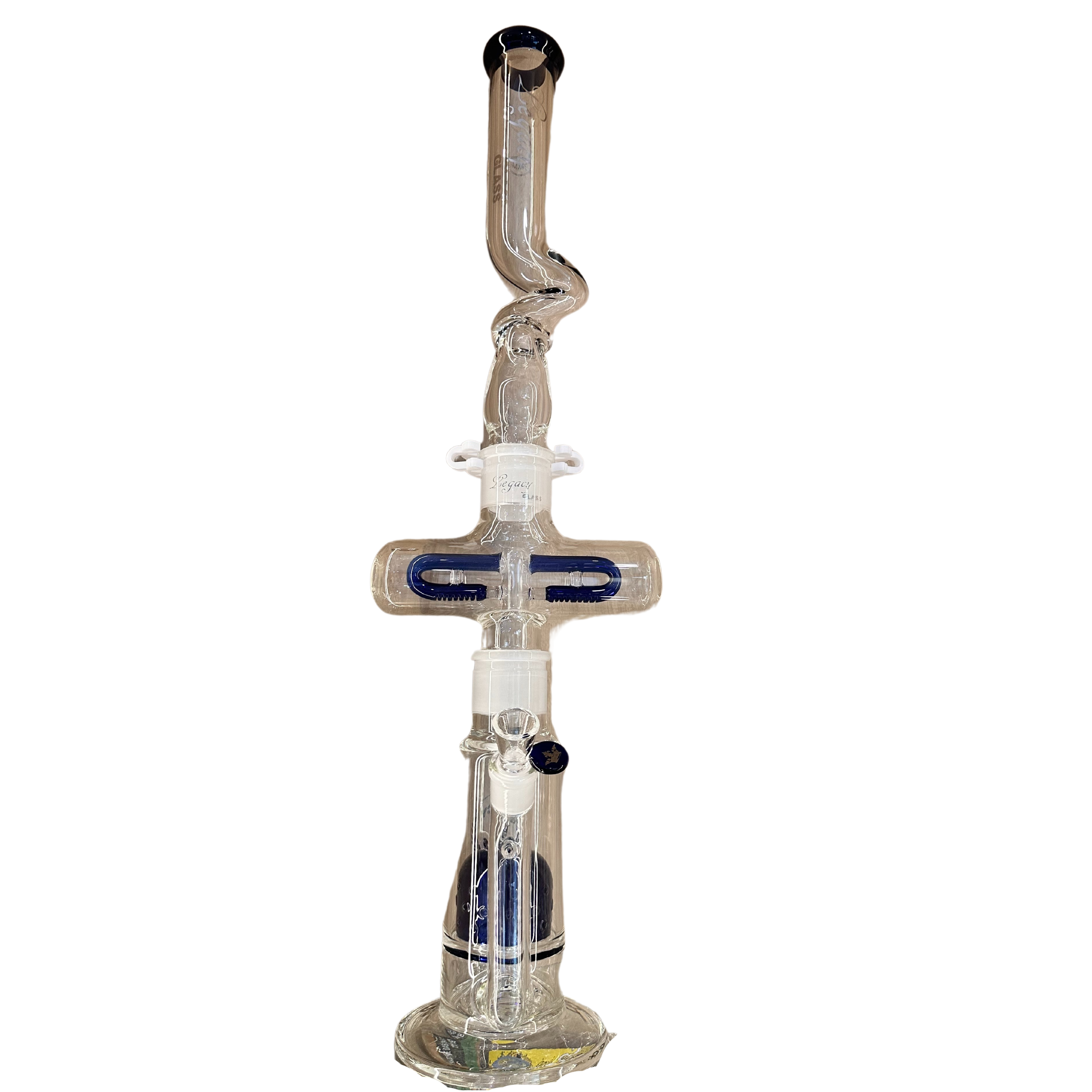 Blue Diffuser Build A Bong - Legacy Glass