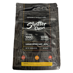 Euphoria Extracts - Sativa Shatter Chews - 3000mg - Euphoria Exctracts
