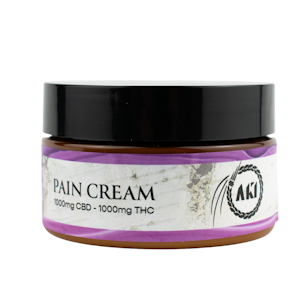 AKI Wellness - 1:1 CBD Pain Cream - 1000mg   - Aki Wellness